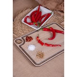 thumbnail of Arcos Snijplank - Snijplank met kanaal - hars en cellulosevezel 33 x 23 cm en 6,5 mm dik - kleur bruin