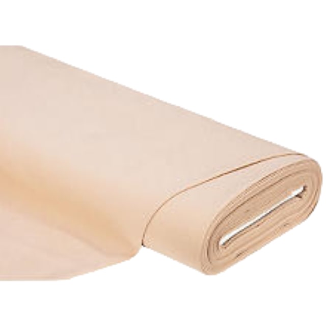 Feutrine BEIGE largeur 180 cm au metre epaisseur environ 1,50 mm
