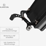 thumbnail of Cosmic Beam Plus XXL Infrarot-Heizstrahler 3000W Fernbedienung Schwarz
