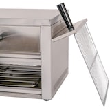 thumbnail of Romux® Horno de Pizza Compacto Doble Eléctrico de 1+1 Pizza de 30 cm Sobremesa en acero inox con Calentamiento Rápido | Temperatura 350°C - 3200 W