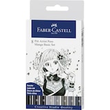 thumbnail of Faber Castell Tuschestift Pitt Artist Pen B 6er Manga