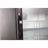 thumbnail of Trasbarra Flaschenregal, 1 Tür, Blech/Aluminium/Glas, 90 x 60 x 52 cm, 180W, luftgekühlt, 138L, schwarz, Polar GL001