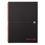 thumbnail of Spiralbuch Office Black 'n Red A4 kariert 5 mm 70 Blatt 90 g/qm