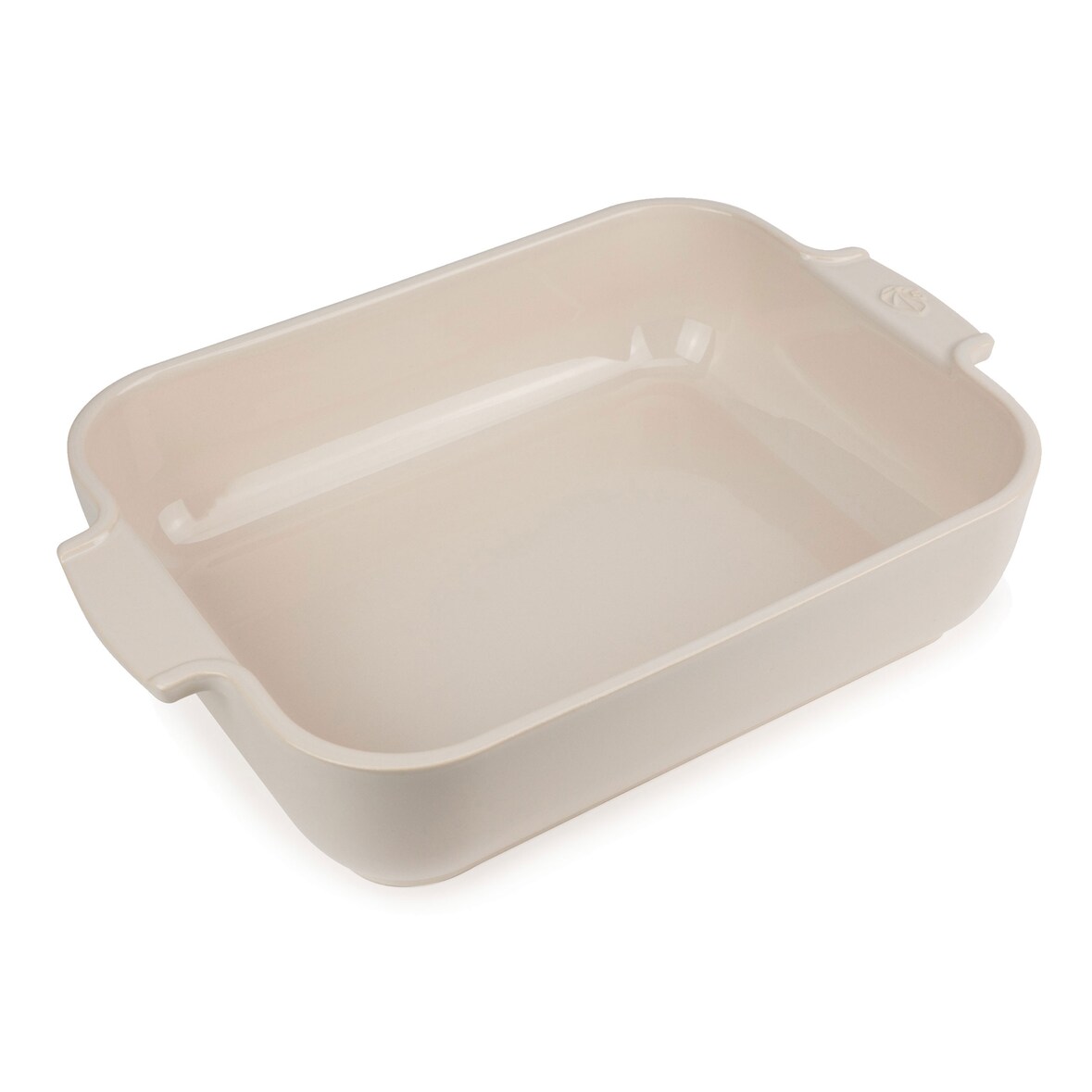 PEUGEOT Keramik Auflaufform APPOLIA 32cm Rechteckig Ecru Spülmaschinenfest