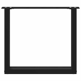 thumbnail of Helloshop26 - Juego de 2 patas para mesa de centro en forma de U negras de 50 x 42-43 cm con niveladores ajustables diseño moderno 02_0057396