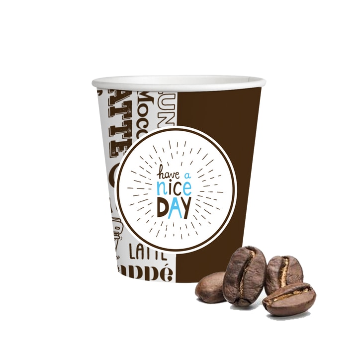 Copo Café Personalizado - 110 ml - Pack de 50 Unidades