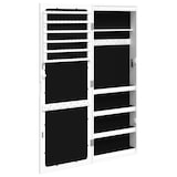 thumbnail of vidaXL Spiegel-Schmuckschrank mit LED-Beleuchtung Wandmontage Weiß
