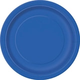 thumbnail of 8 runde Teller blau