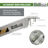 thumbnail of TRUTZHOLM 2 x Schwerlastrampen 265 cm 3300kg/Paar Alu 35 cm Breite geriffelt Rampen Verladerampen