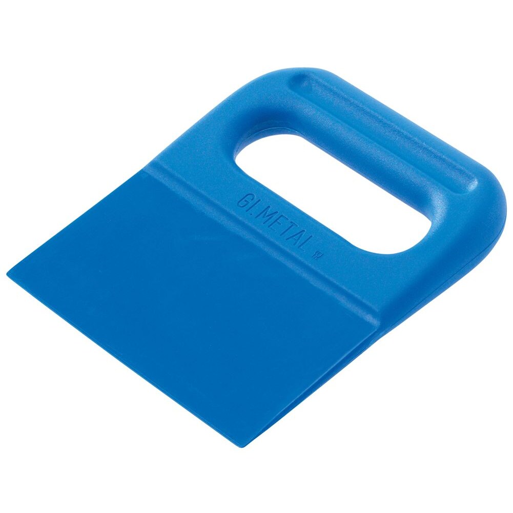 Stijve polyethyleen schraper 14x9 cm Gi-metal Ac-tp