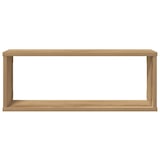 thumbnail of vidaXL Wandschappen kubus 4 st 60x15x23 cm hout artisanaal eiken