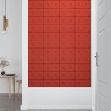 thumbnail of vidaXL Wandkopfteilen 12 pcs Rot 30 x 15 cm Kunstleder