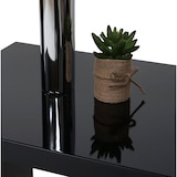 thumbnail of Design hoekbureau HWC-A68, bureautafel bureau, hoogglans draaibaar 120x60cm ~ zwart