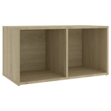 thumbnail of vidaXL TV-Schränke 2 Stk. Sonoma-Eiche 72x35x36,5 cm Holzwerkstoff