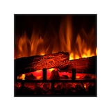 thumbnail of PORTO - Vrijstaande elektrische LED-haard - 28" - Wit grenen - 114 x 98 x 32