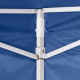 thumbnail of vidaXL Profi-Partyzelt Faltbar mit 2 Seitenwänden 2×2m Stahl Blau