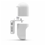 thumbnail of Ubiquiti UVC-G3-FLEX-PWM-WT-3 Montage-Kit Weiß Polycarbonat (PC), Gummi