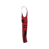 thumbnail of DASSY® Voltic Arbeitslatzhose | D-FX Flex | Mech. Stretch | Elastischer Rücken | EN 14404 CRATOS | Art.-Nr. 400148 rot/schwarz 44 STANDARD