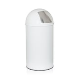 thumbnail of Abfallsammler / Mülleimer PUSH 50L satin weiss hjh OFFICE