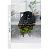 thumbnail of Funda portadocumentos (Bolsa 25). PP "Piel de naranja" con refuerzo. 100 micras. Leitz Recycle. DIN A5. 6 taladros