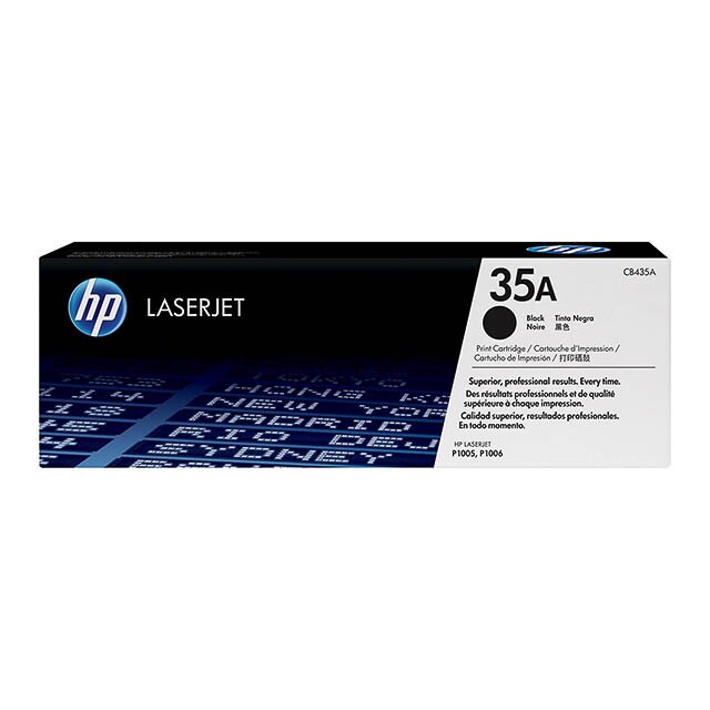 HP CB435A Cartouche de Toner Noir ORIGINALE - 35A
