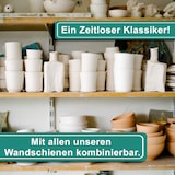 thumbnail of PRIOstahl Regalträger Regalwinkel 2 Stück (Silber,1-Reihig | 350mm) Regalsystem für Wandschienen