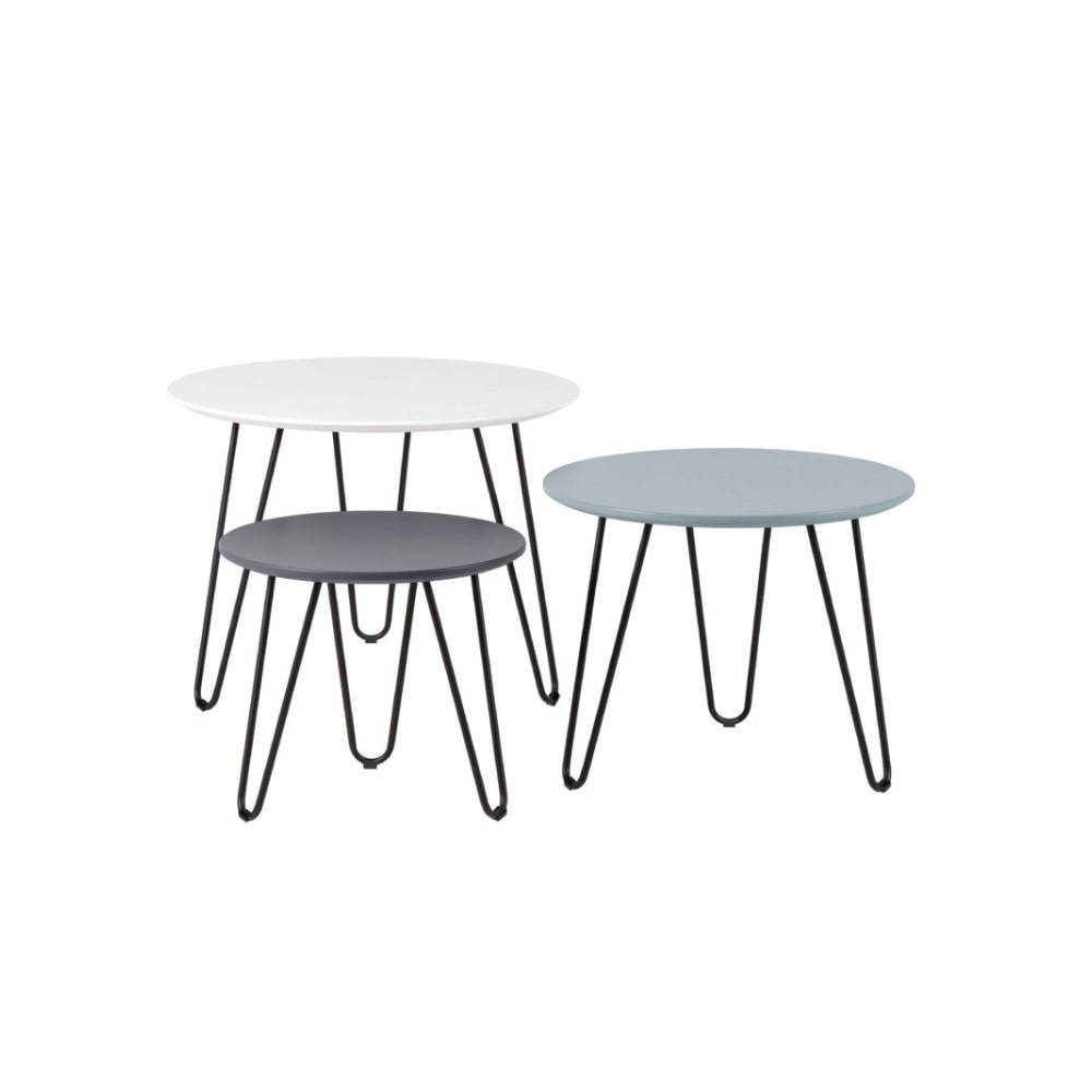 Dudeco Set Mesas de Centro Fabi Multicores