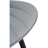 thumbnail of Lot de 2 chaises Brady Gris/Similicuir