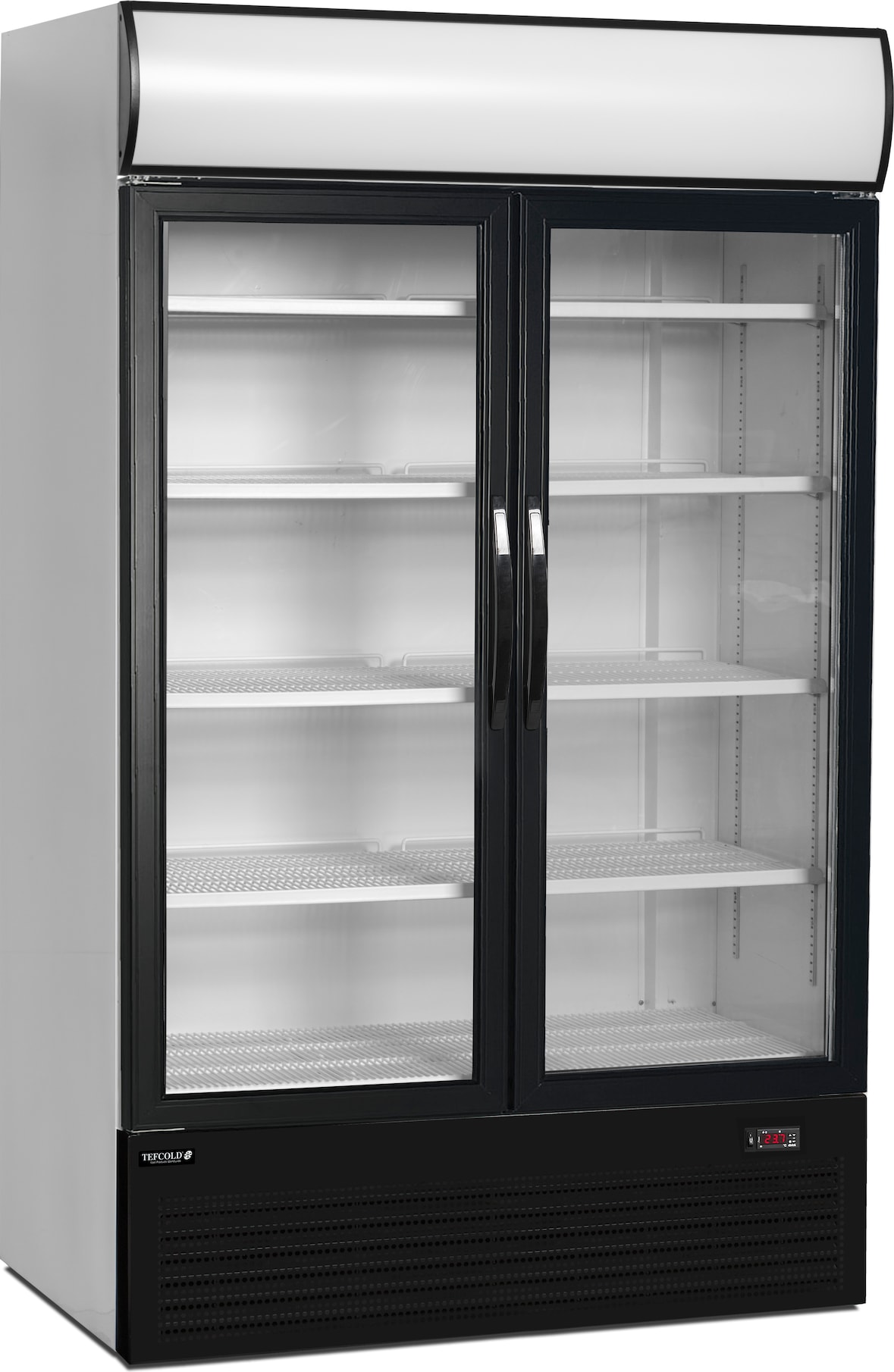 TEFCOLD Displaykühlschrank FSC1200H 1082l Weiß RAL 9016