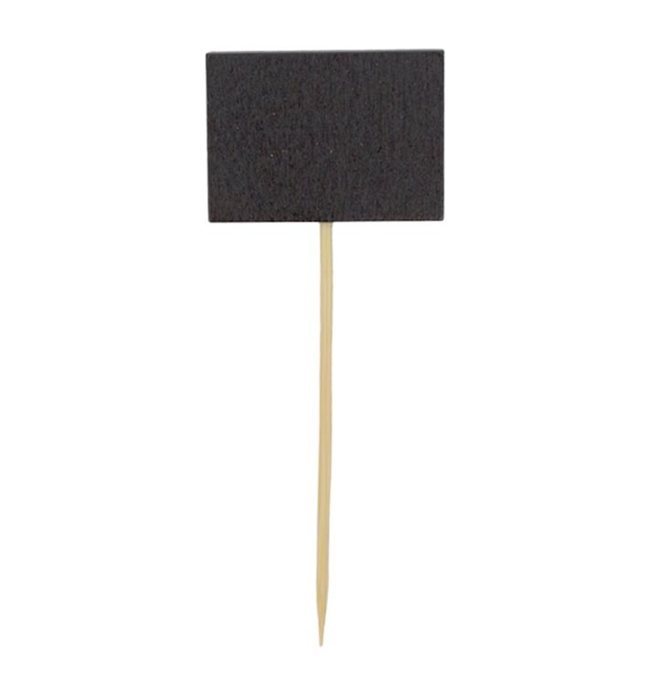 MONOUSO - Fingerfood-Spieß Tafel 3,5x2,5x9cm (100 Stück)