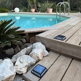 thumbnail of Lumisky 8 Balise solaires carrées QUADRY 12cm 60LM Acier Noir