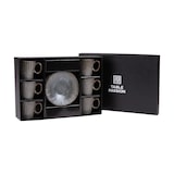 thumbnail of Coffret de 6 tasses à café avec sous tasses Liv bleu 9 cl -  Rond Porcelaine Table Passion 9.00x6.00 cm