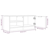 thumbnail of vidaXL TV-Schrank Grau Sonoma 80x35x36,5 cm Holzwerkstoff