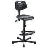 thumbnail of meychair Arbeitsstuhl W2-H-PU-FS6, PU-Schaum mit Bodengleiter