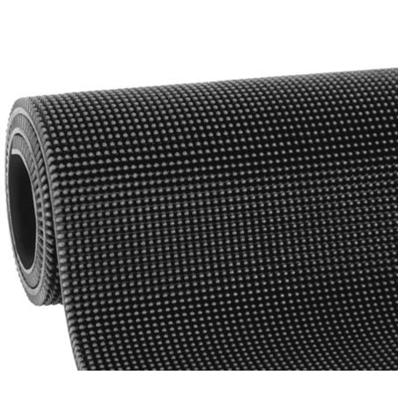 Lestare | Felpudo Pinchos Negro 16mm 1x8 Metros| PAV0043
