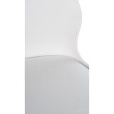 thumbnail of Banco de bar Gilbert branco/plástico