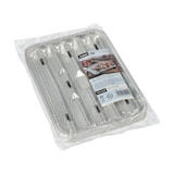 thumbnail of 120 Grillschalen, Alu eckig 1,4 cm x 16,3 cm x 22,7 cm