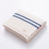 thumbnail of El Ganso - Coperta lavorata a maglia 140x190 cm 340GR - Tinto in filo in colore Ecru