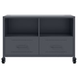 thumbnail of vidaXL TV-Schrank Anthrazit 68x39x43,5 cm Stahl