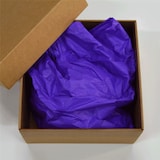 thumbnail of 500 Blatt Seidenpapier Indigo Violett 50x75 cm – Für Geschenke, Dekoration und Bastelarbeiten