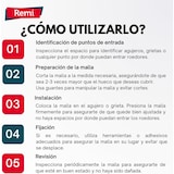 thumbnail of Remi Hogar Malla Metálica Anti Ratas y Ratones | 3 Metros | Lana Acero Estilo XCluder | Evitar Entrada roedores