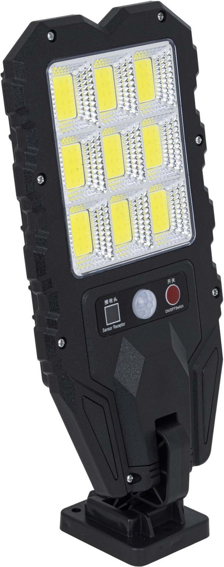 LED Solarstrahler mit Bewegungsmelder und Fernbedienung 70534