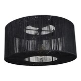 thumbnail of Urban Interiors - Plafondlamp - Drum Jute Zwart - Ø45
