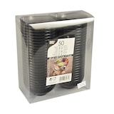 thumbnail of PAPSTAR 600 Fingerfood - Schalen, PS rund 65 ml Ø 7,2 cm · 3 cm schwarz