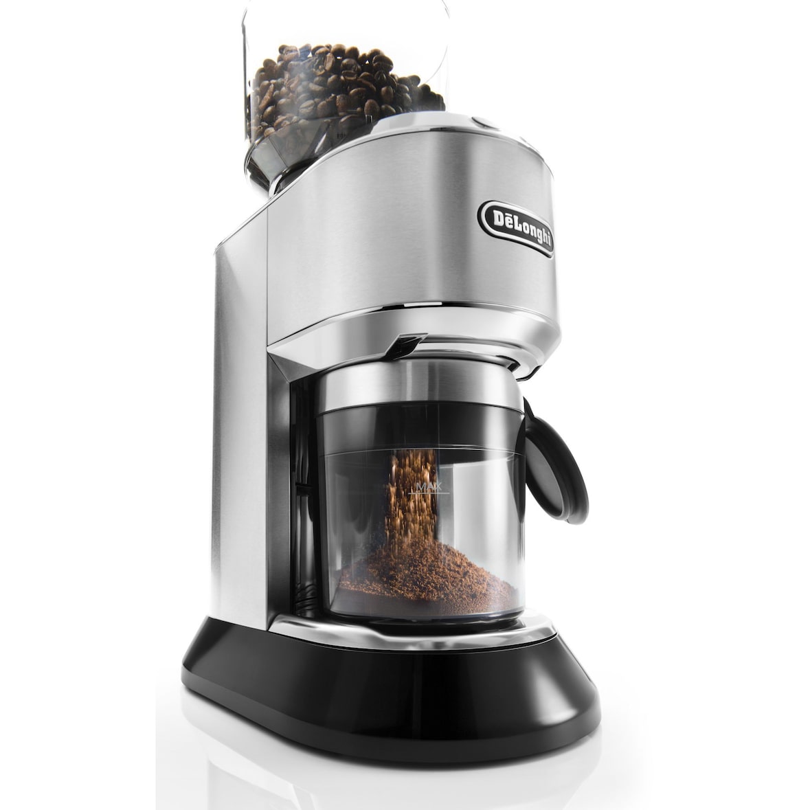 De’Longhi KG 520.M Kaffeemühle 150 W Schwarz, Edelstahl