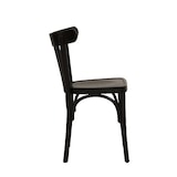 thumbnail of METRO PROFESSIONAL Bistro restaurantstoel, set van 2, beukenhout, wengé