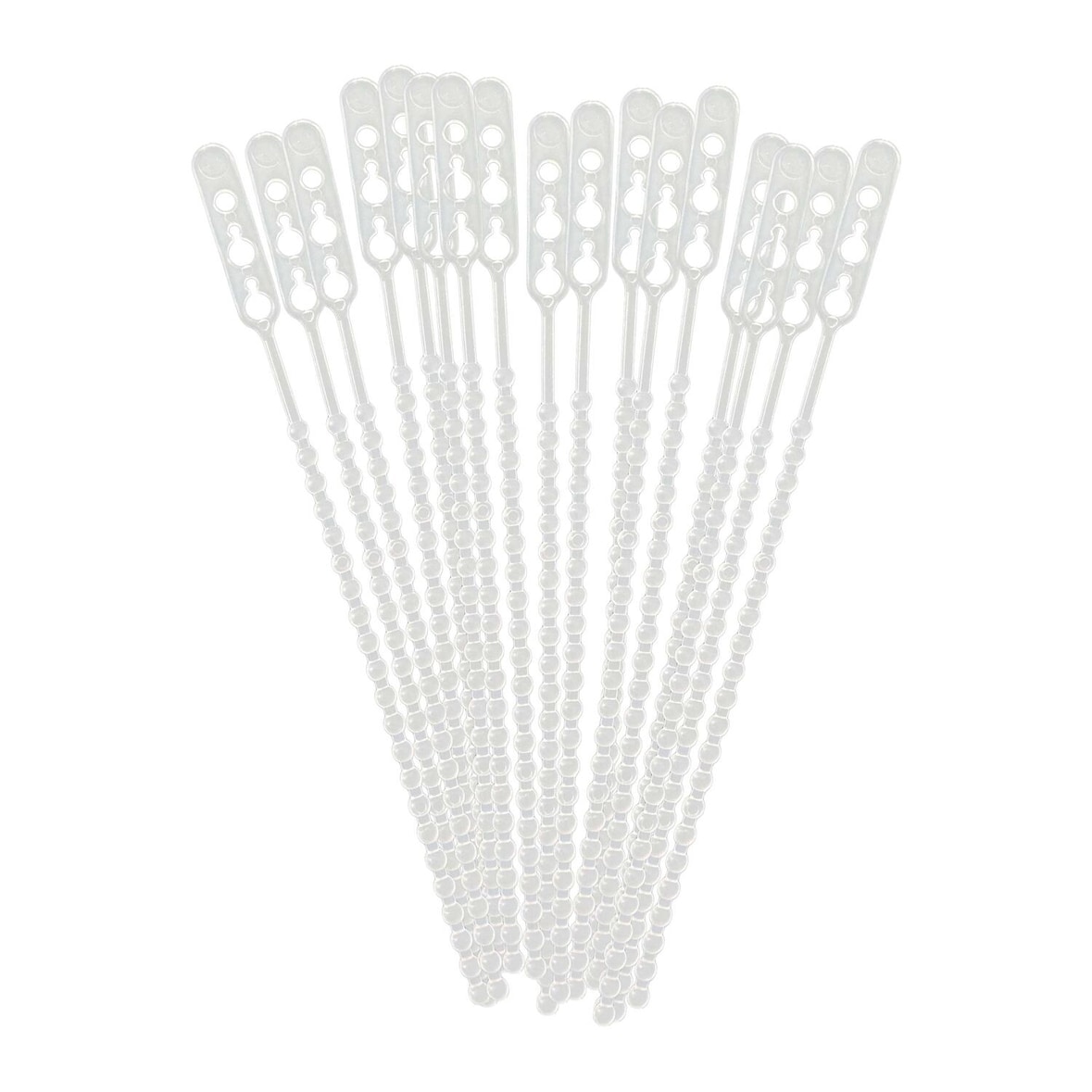 500x Schnellbinder Blitzbinder Länge 190mm wiederverschließbar natur