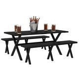 thumbnail of Outsunny - Bierzeltgarnitur - 180Lx80Wx73Hcm - Schwarz