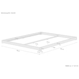 thumbnail of Niederflurbett Bodenbett Studentenbett Teenagerbett 160x200 Buche Massivholz V-60.66-16 Rollrost und Matratze inkl.