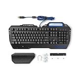 thumbnail of Wired Gaming Keyboard - USB - Mechanische Tasten - RGB - US international - US-Layout - Stromversorgung über USB - Netzkabellänge: 1.70 m - Gaming